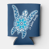 ブルーカメクルージングクーラーボックス 缶クーラー (正面)