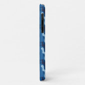 ブルーカモフラージケース | iPhone | iPad | Samsung Case-Mate iPhoneケース (裏面/左)