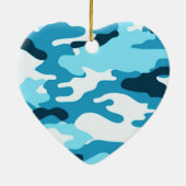 ブルーカモフラージュオーナメント セラミックオーナメント (裏面)