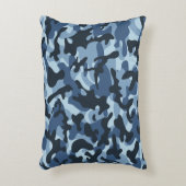 ブルーカモフラージュ アクセントクッション (正面(垂直))