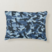 ブルーカモフラージュ アクセントクッション (裏面)