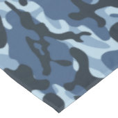 ブルーカモフラージュ テーブルクロス (アングル)