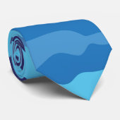 ブルーカモフラージュ ネクタイ (ロール)