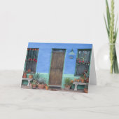 ブルーカラフルサウスウェストホーム カード (正面)