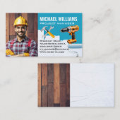 ブルーカラーの便利屋 | ホーム修理リノベーション 名刺 (正面/裏面)