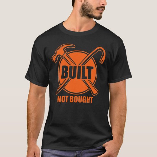 ブルーカラーの誇りギフト Tシャツ (正面)