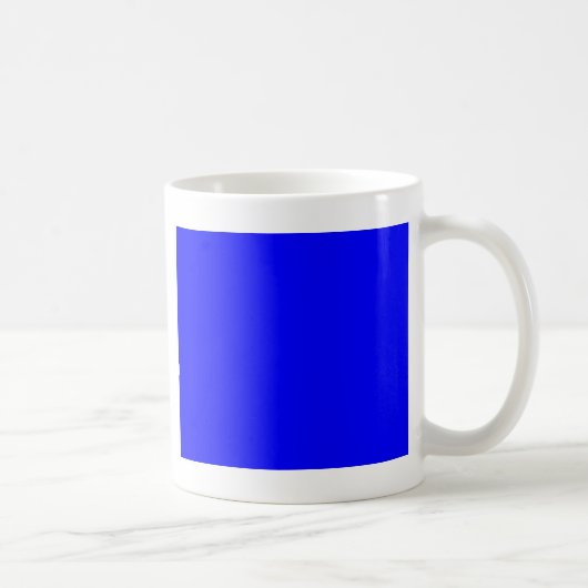 ブルーカラーカスタマイズデザイナ コーヒーマグカップ (右)