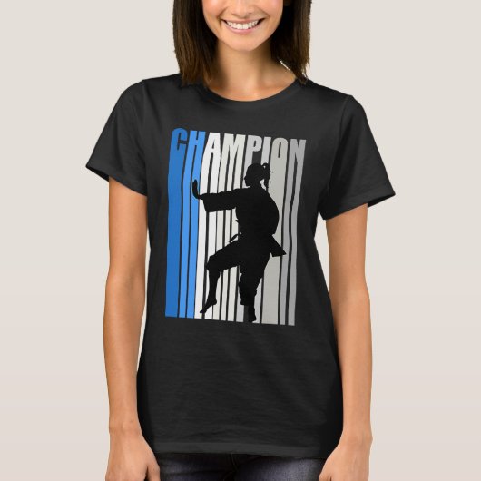 ブルーカラートチャンピオンガールズ誕生日コンクールTe Tシャツ (正面)