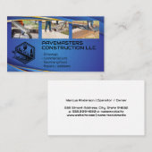 ブルーカラー労働者 | 元請負人 名刺 (正面/裏面)