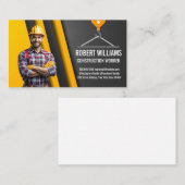 ブルーカラー労働者 | 建築ウインチ 予約カード (正面/裏面)