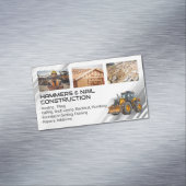 ブルーカラー労働者 | 重機 | ビルダー マグネット名刺 (インサイチュ)