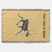 ブルーカリブー スローブランケット (正面)