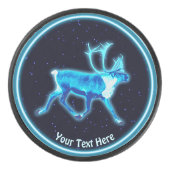 ブルーカリボウ(トナカイ) アイスホッケーパック (正面)