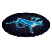 ブルーカリボウ（トナカイ） カッティングボード (角)