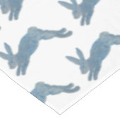 ブルーカントフランスのリーバニーラビット テーブルクロス (アングル)