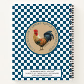 ブルーカントフランスのリールースターレシピ ノートブック (裏面)