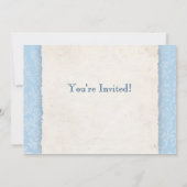 ブルーカントリーウエディング招待状 招待状 (裏面)