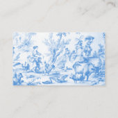 ブルーカントリーフランスのファームおむつラッフルチケット エンクロージャーカード (裏面)