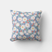 ブルーカントリーフローラファームハウス装飾用クッション クッション (正面)