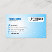 ブルーカーウォッシュオートディテールオートクリーニングワクシング 名刺 (正面)