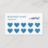 ブルーカーウォッシュカー自動洗浄詳細事業 ロイヤリティカード (正面)