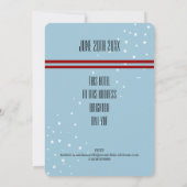 ブルーカード セーブザデート (裏面)