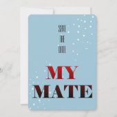 ブルーカード セーブザデート (正面)