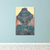 ブルーカーニバル衣装，ヴェネツィア キャンバスプリント (インサイチュ (ウッドフロア))