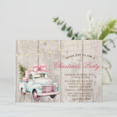 ブルーカーパインツリーウッドクリスマスパーティー 招待状 (スタンド正面)