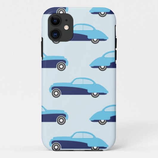 ブルーカーヴィンテージ Case-Mate iPhoneケース (裏面)