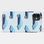 ブルーカーヴィンテージ Case-Mate iPhoneケース (裏面(横))