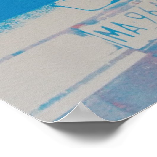 ブルーカー ポスター (角)