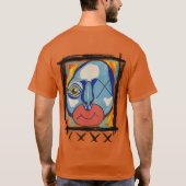 ブルーガイ混合メディア Tシャツ (裏面)