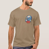 ブルーガイ混合メディア Tシャツ (正面)
