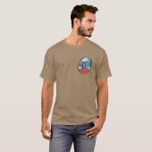 ブルーガイ混合メディア Tシャツ (正面フル)
