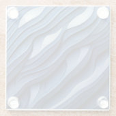 ブルーガラスコースター ガラスコースター (裏面)