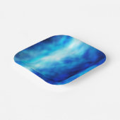 ブルーガラス ペーパープレート (傾斜あり)