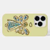 ブルーガーディアンエンジェルアートカスタムiPhoneケース Case-Mate iPhoneケース (裏面 (横))