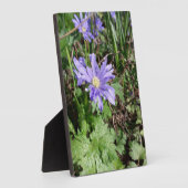 ブルーガーデンの花 フォトプラーク (側面)