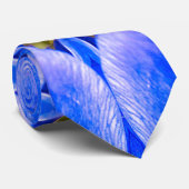 ブルーガーデンアネモンパターン ネクタイ (ロール)