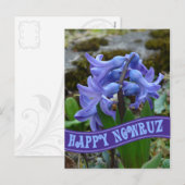 ブルーガーデンハヤクンチェン イランの新年 ノウルーズ シーズンポストカード (正面/裏面)