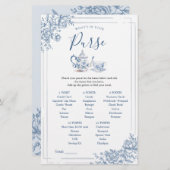 ブルーガーデンビクトリアンブライダル茶入れゲーム (正面/裏面)