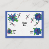 ブルーガーデンビジネスカード 名刺 (正面)