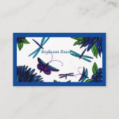 ブルーガーデンビジネスカード 名刺 (裏面)