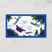 ブルーガーデンビジネスカード 名刺 (正面)