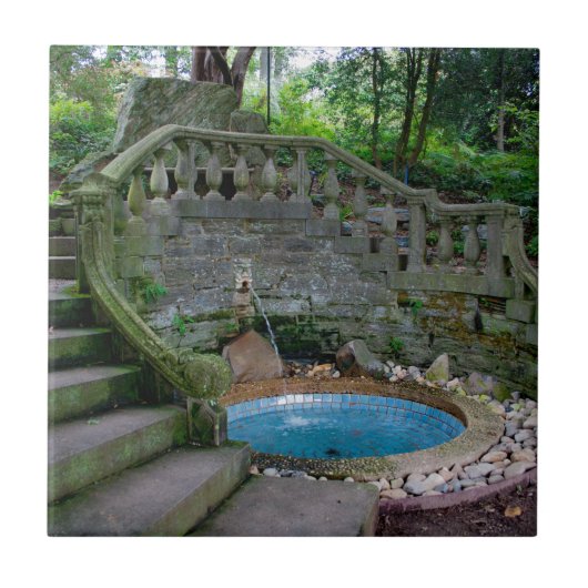 ブルーガーデンファウンテン タイル (正面)