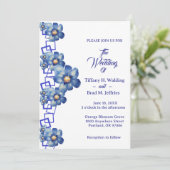 ブルーガーデンペンニアル忘れ&メノッツ結婚ズ 招待状 (スタンド正面)