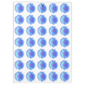 ブルーガーベラデイジー クリップボード (裏面)