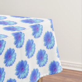ブルーガーベラデイジー テーブルクロス