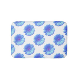 ブルーガーベラデイジー バスマット